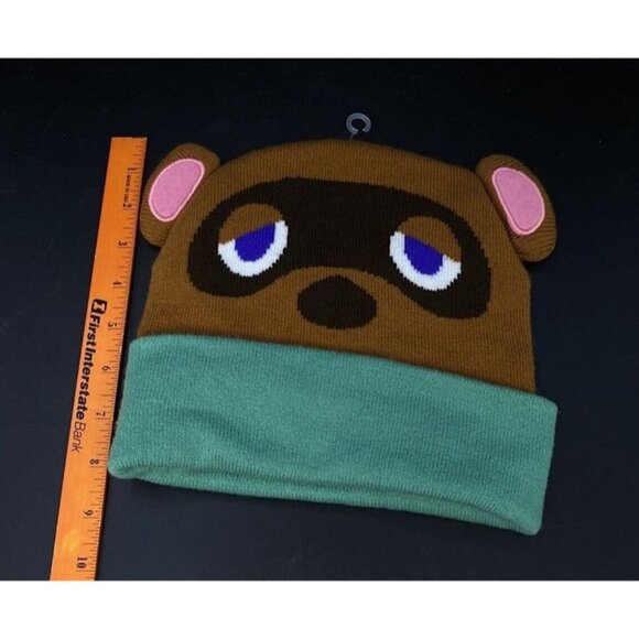Tom Nook Beanie Winter Hat Knit Cap Animal Crossing Kids Woman’s - Picture 3 of 9